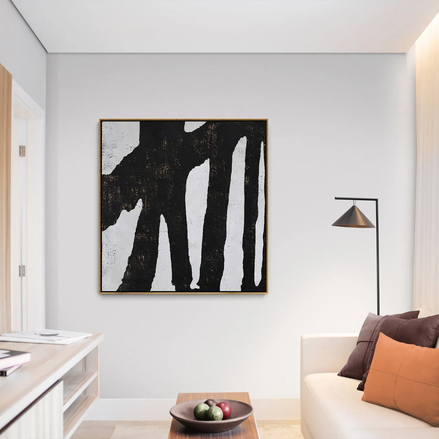 Minimalist Abstract painting H144S