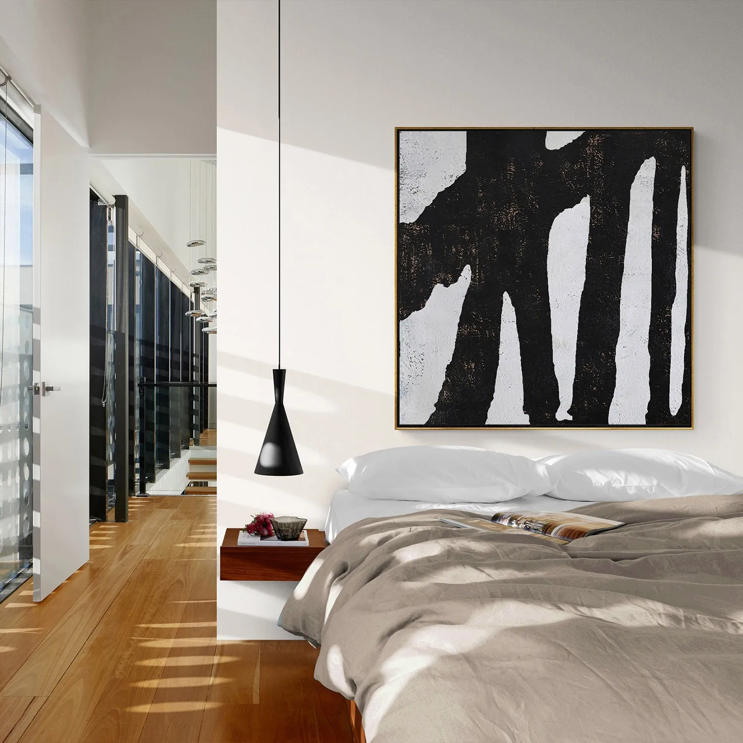 Minimalist Abstract painting H144S