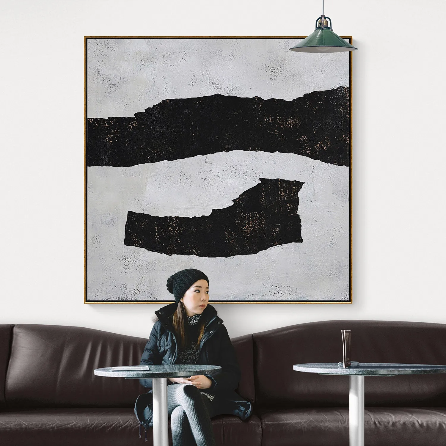 Minimalist Abstract painting H145S