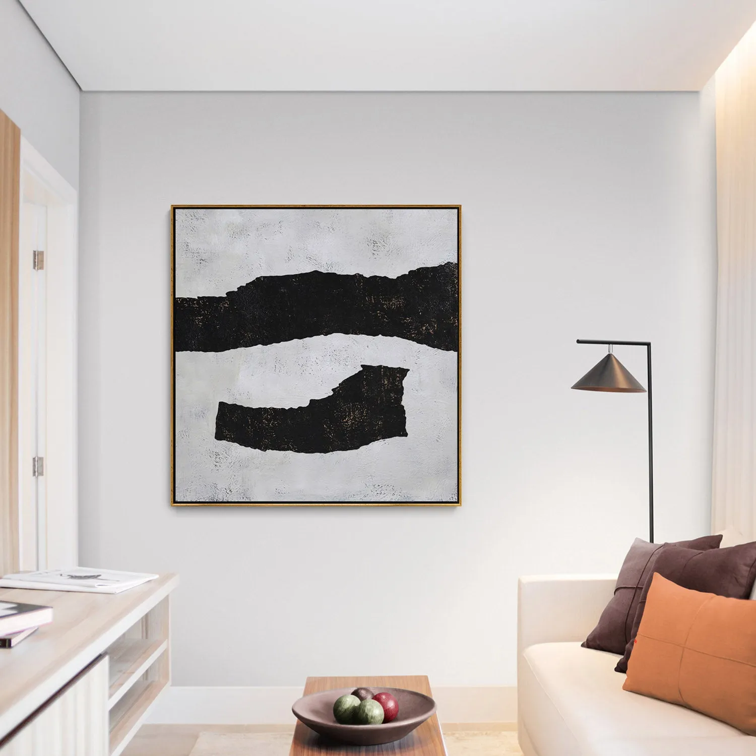 Minimalist Abstract painting H145S