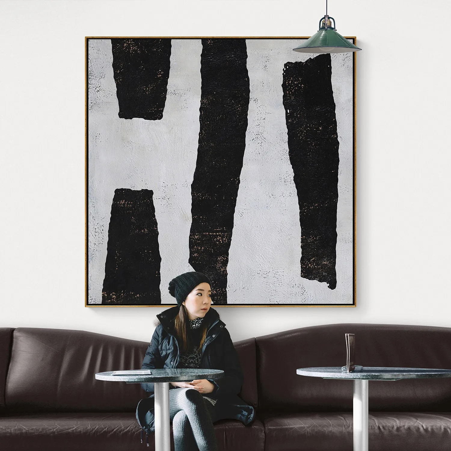 Minimalist Abstract painting H146S