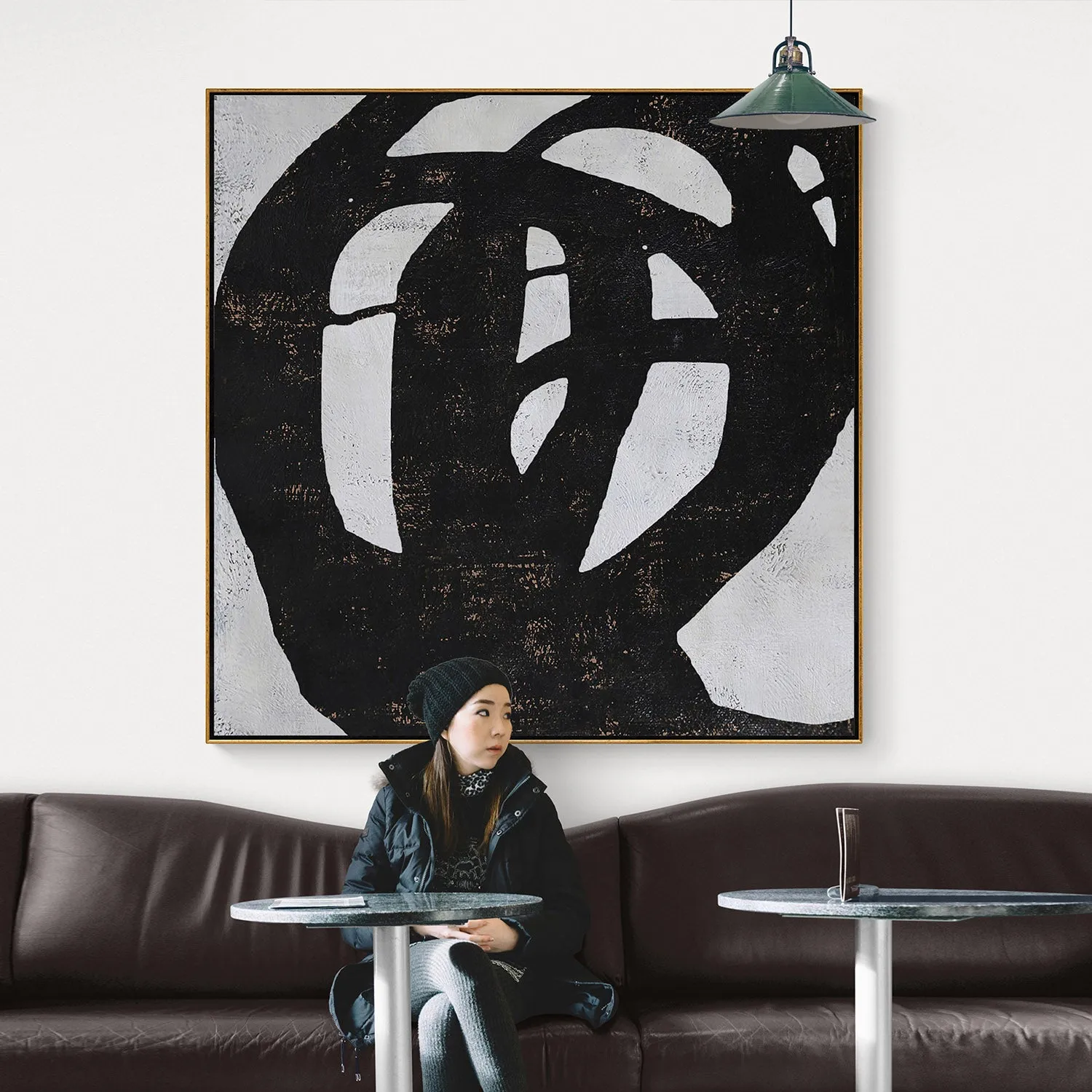 Minimalist Abstract painting H147S