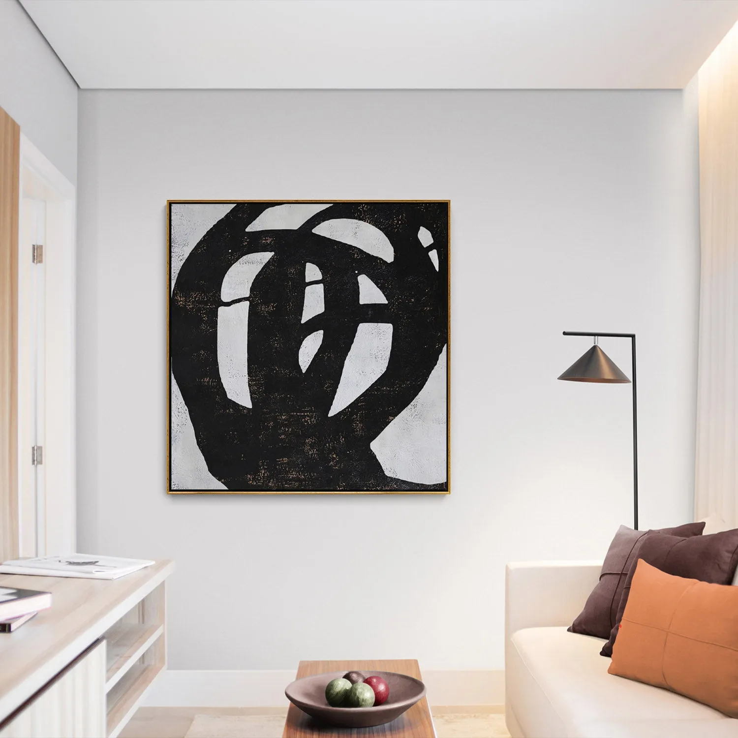 Minimalist Abstract painting H147S