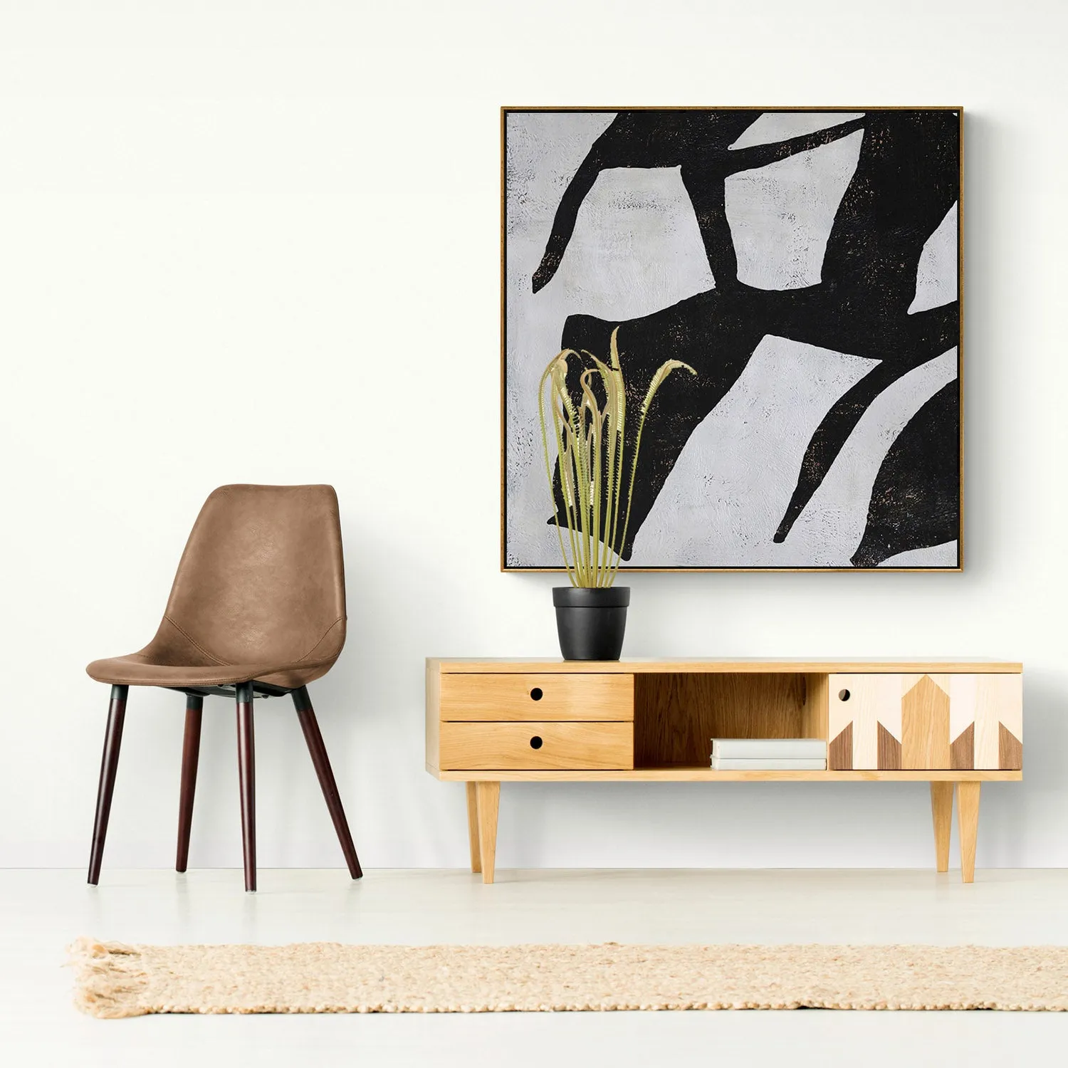 Minimalist Abstract Painting H223S