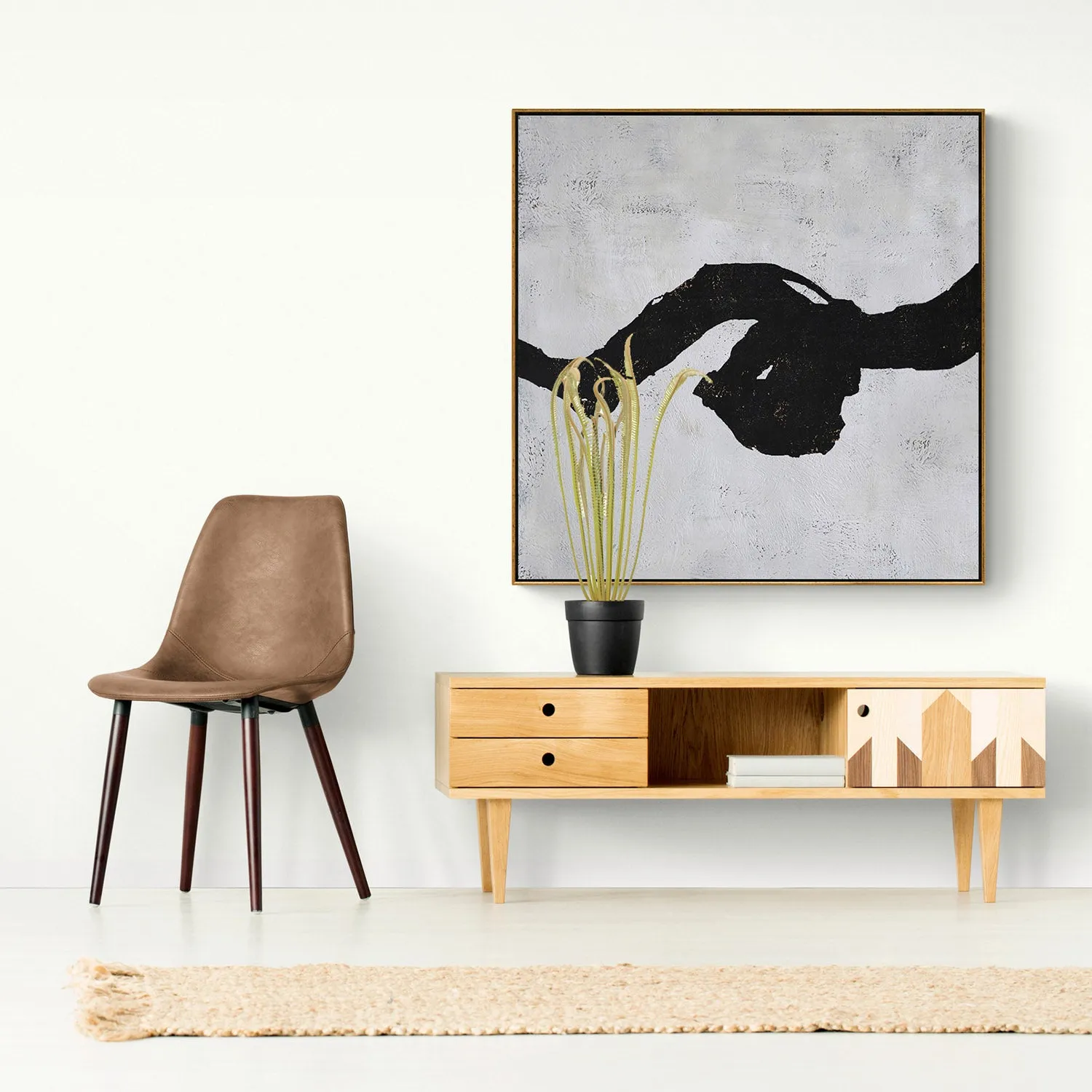 Minimalist Abstract Painting H224S