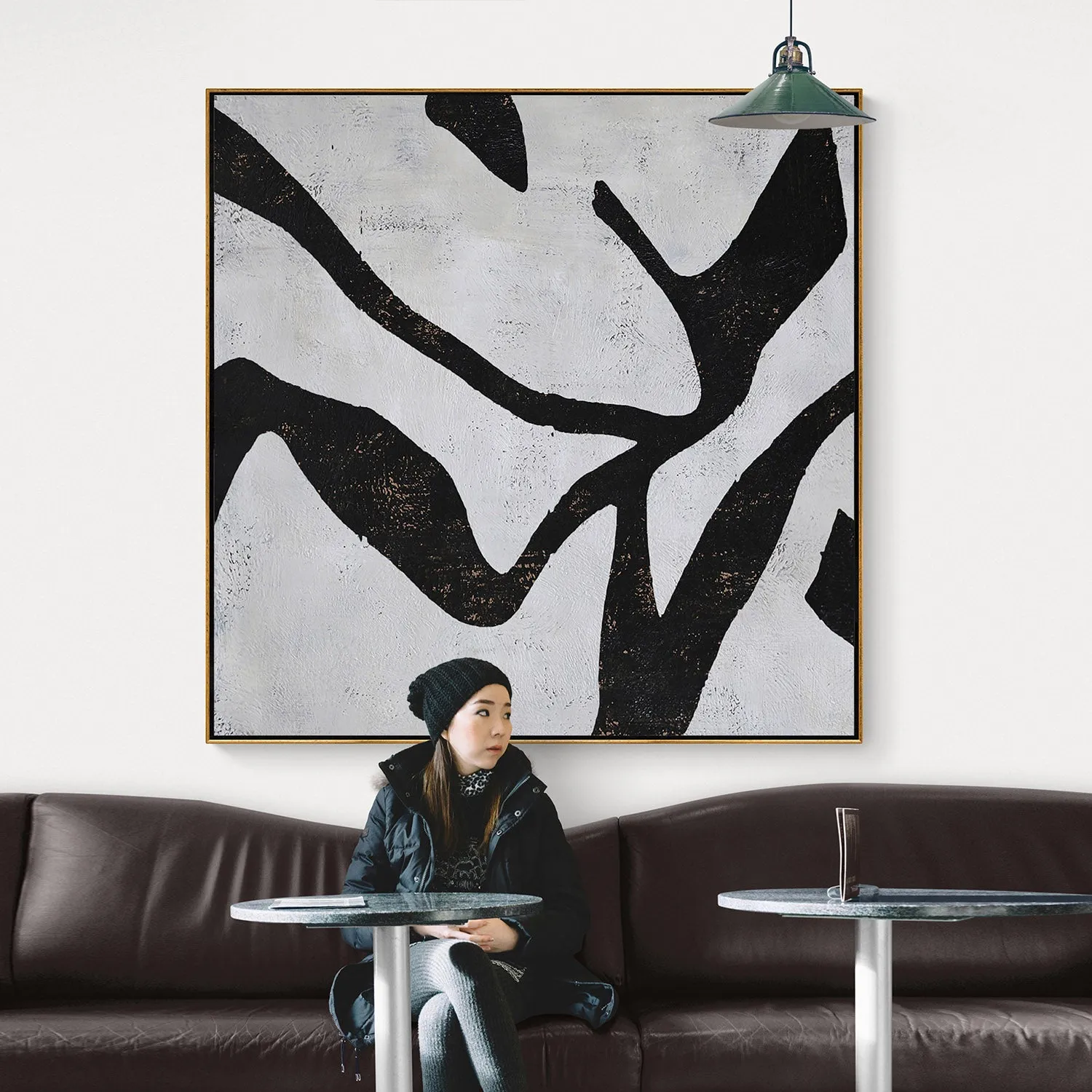 Minimalist Abstract Painting H227S