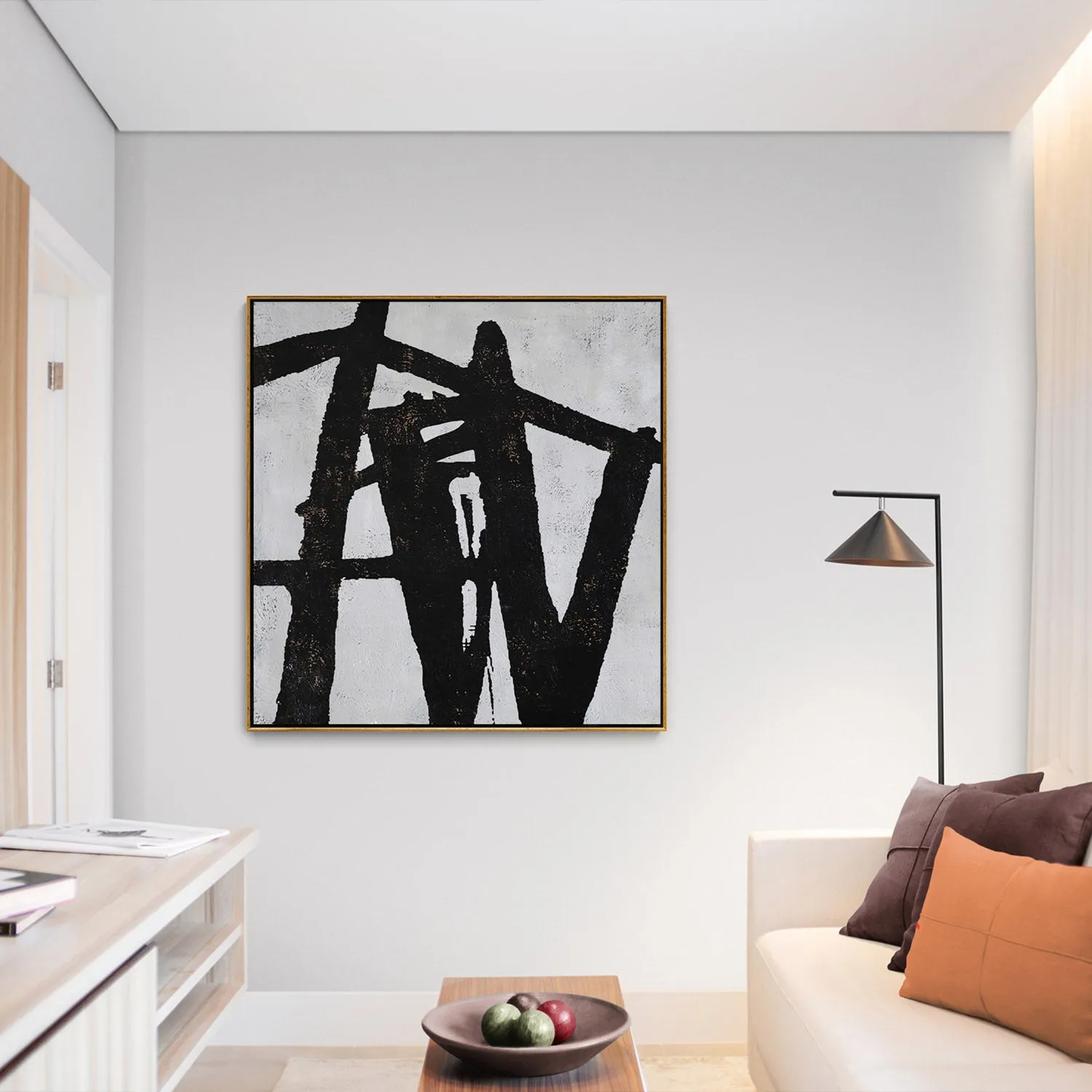 Minimalist Abstract Painting H27S