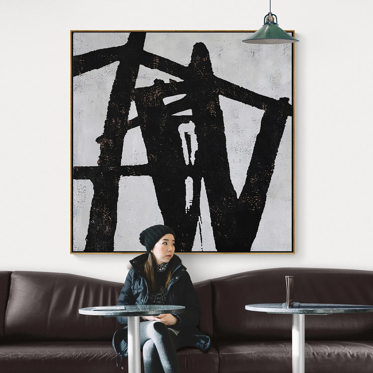 Minimalist Abstract Painting H27S