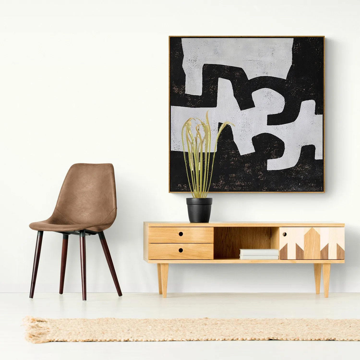 Minimalist Abstract Painting H94S