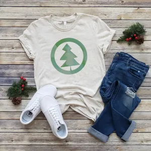 MINIMALIST CHRISTMAS TREE TEE