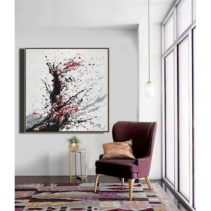 Minimalist Drip Painting DH26A