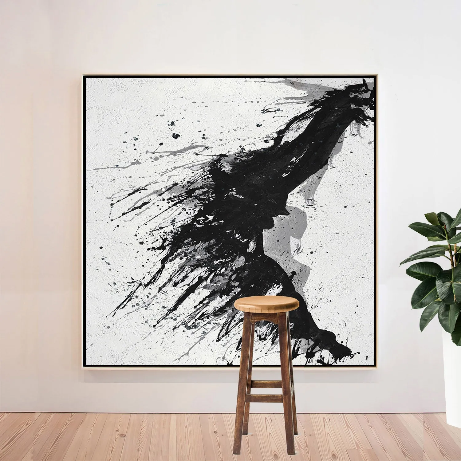 Minimalist Drip Painting MN323A