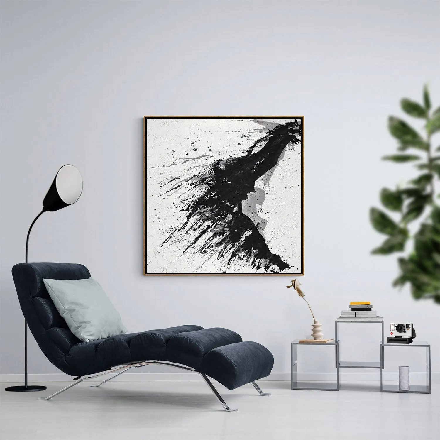 Minimalist Drip Painting MN323A