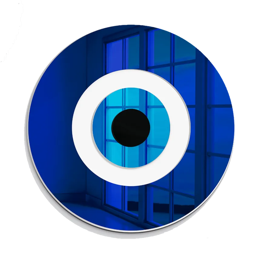 Minimalist Evil Eye Mirror