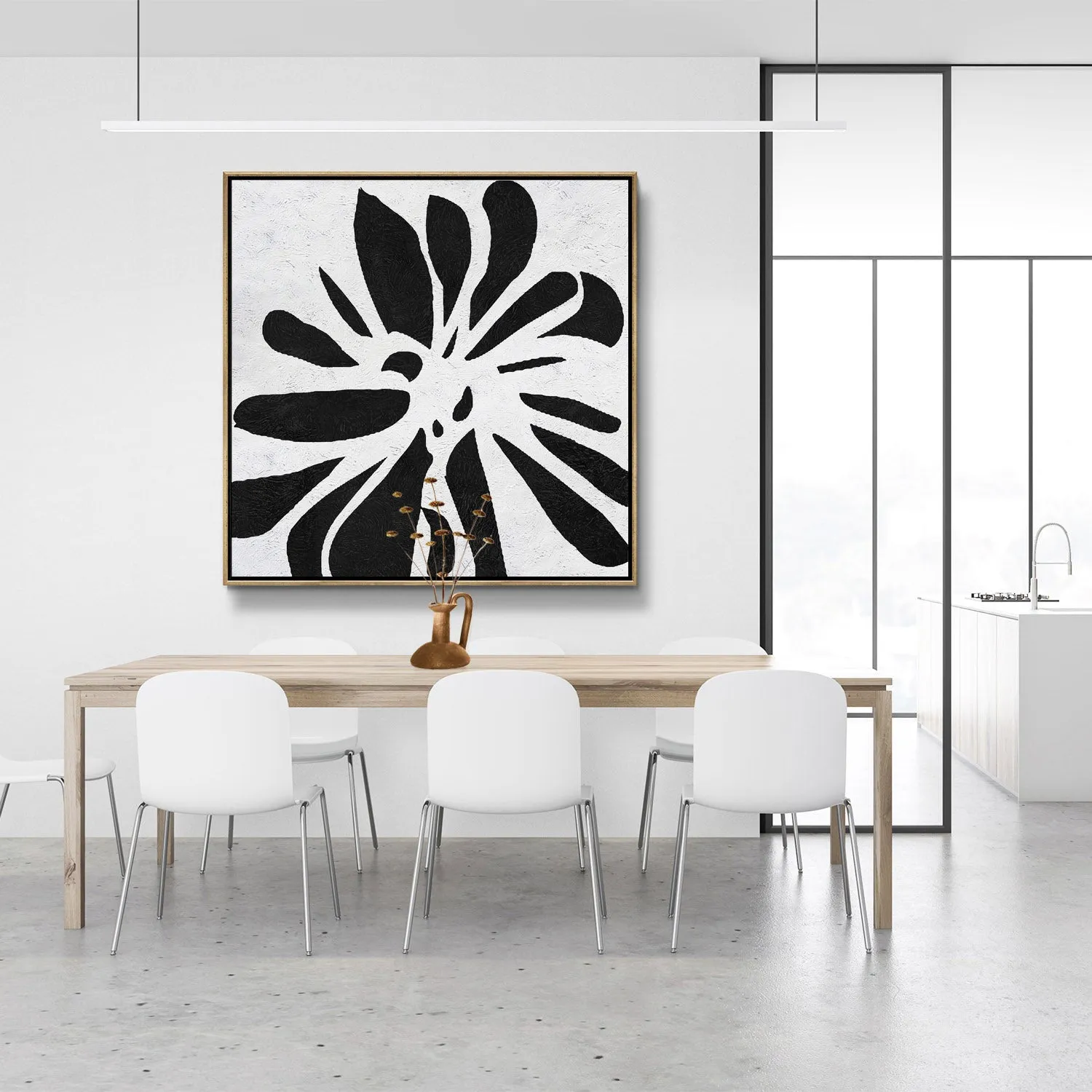 Minimalist Flower Art J105K