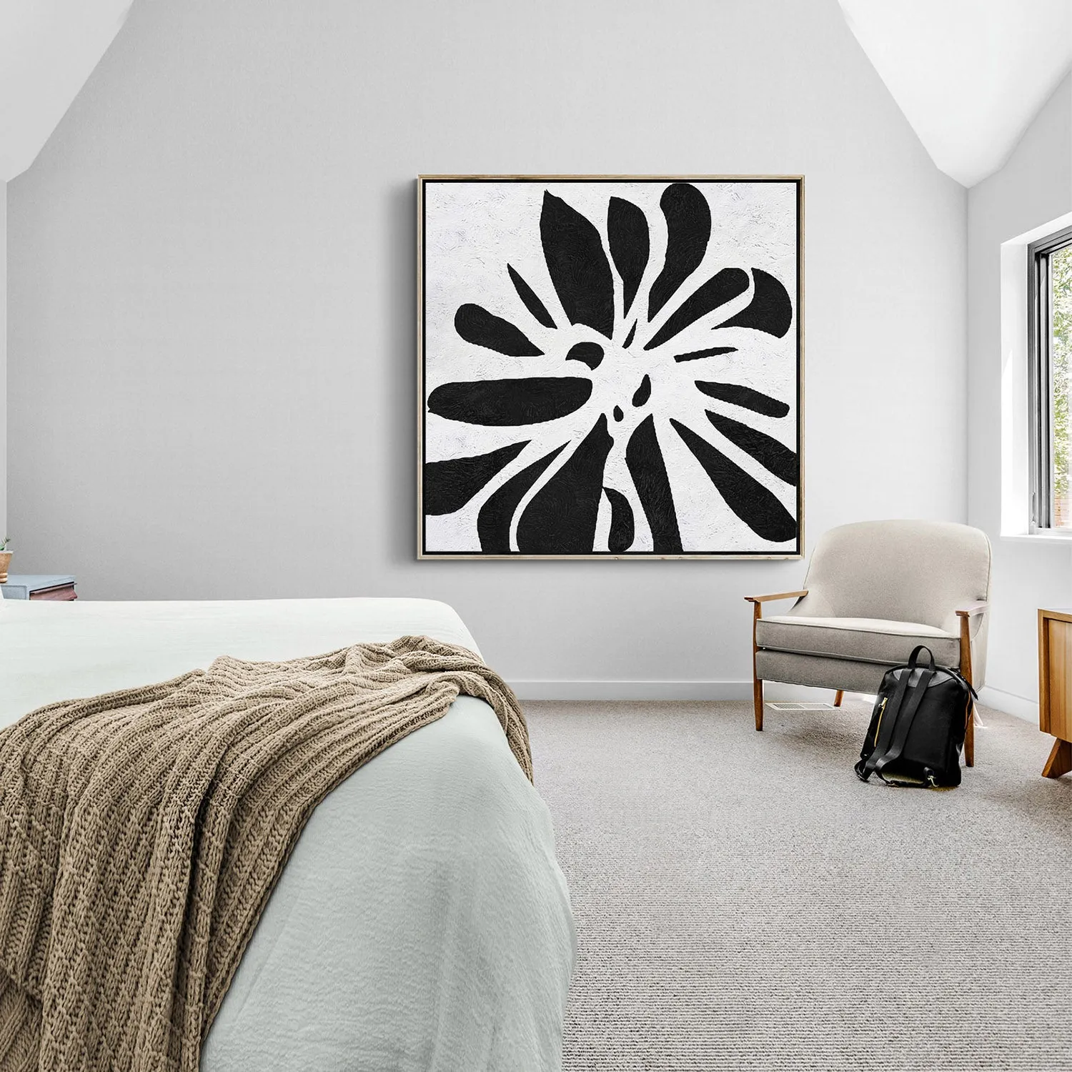 Minimalist Flower Art J105K