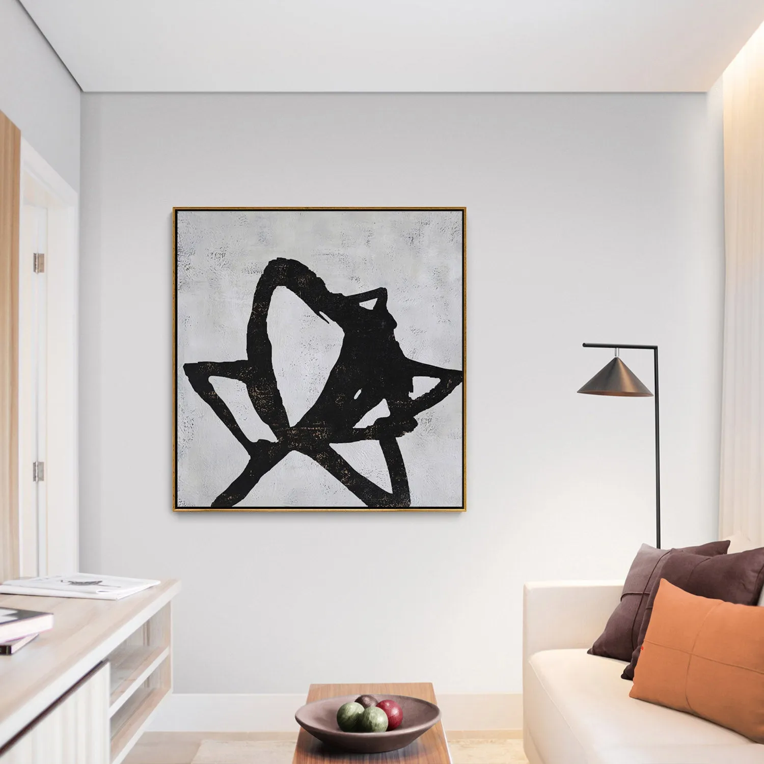 Minimalist Flowers Painting H200S