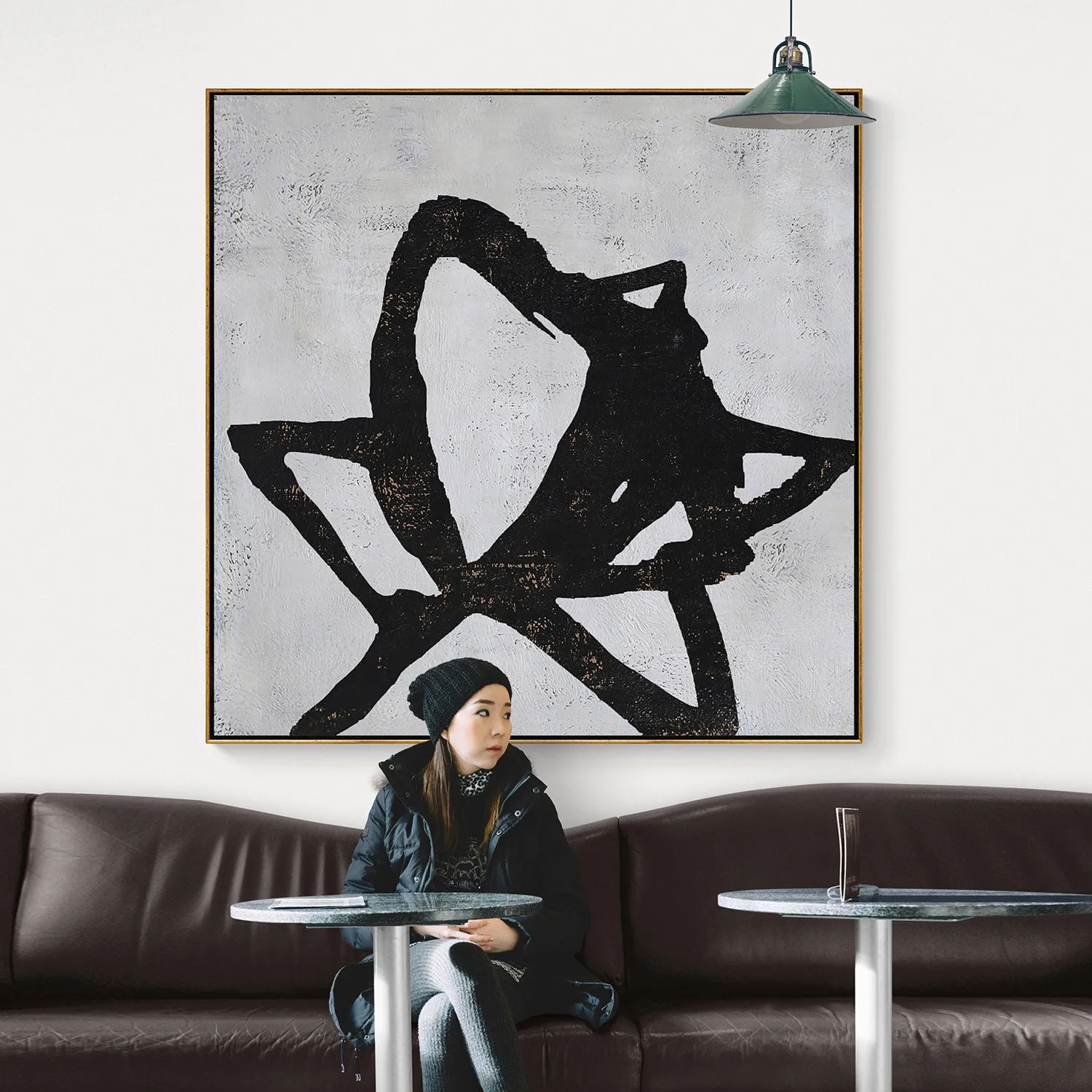 Minimalist Flowers Painting H200S