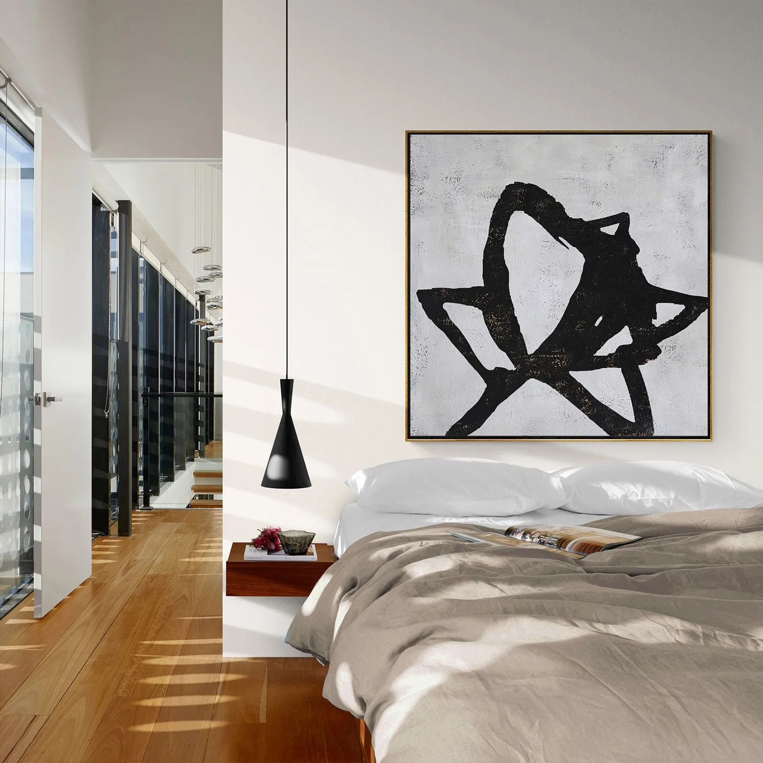 Minimalist Flowers Painting H200S