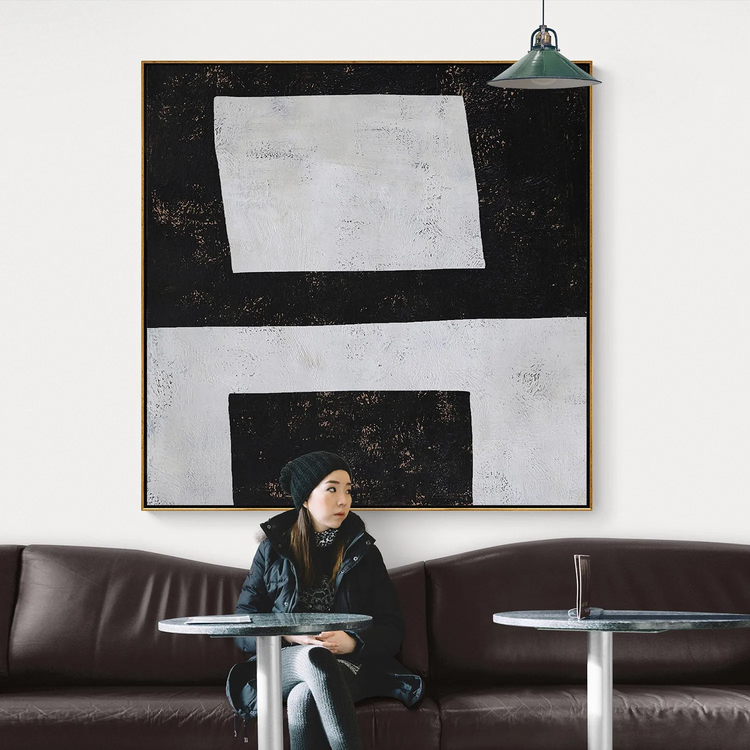 Minimalist Geometric Painting H111S