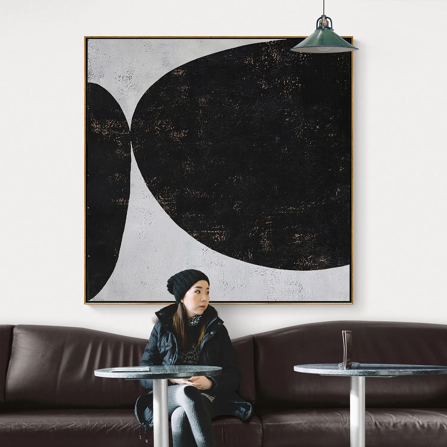 Minimalist Geometric Painting H138S