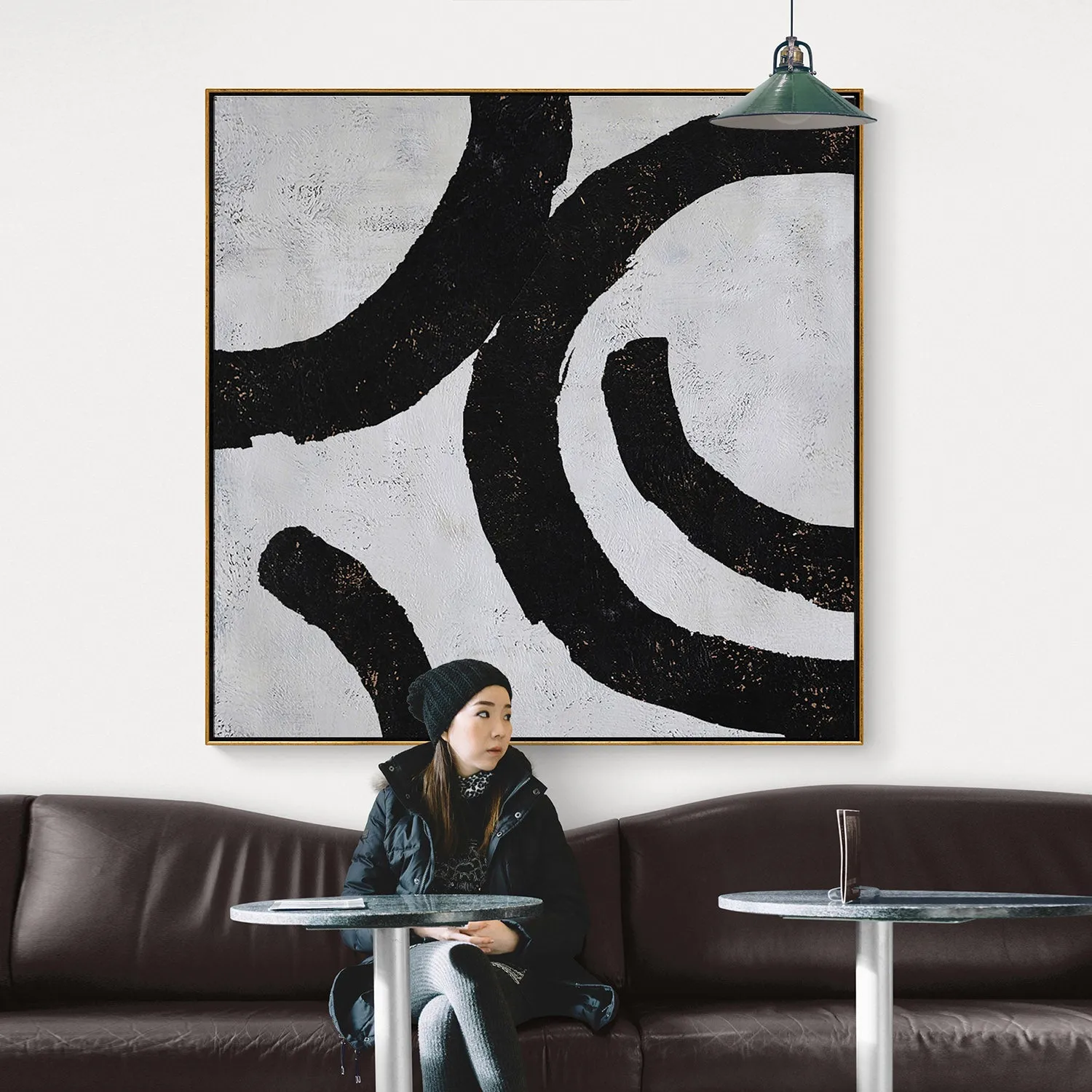 Minimalist Geometric Painting H20S