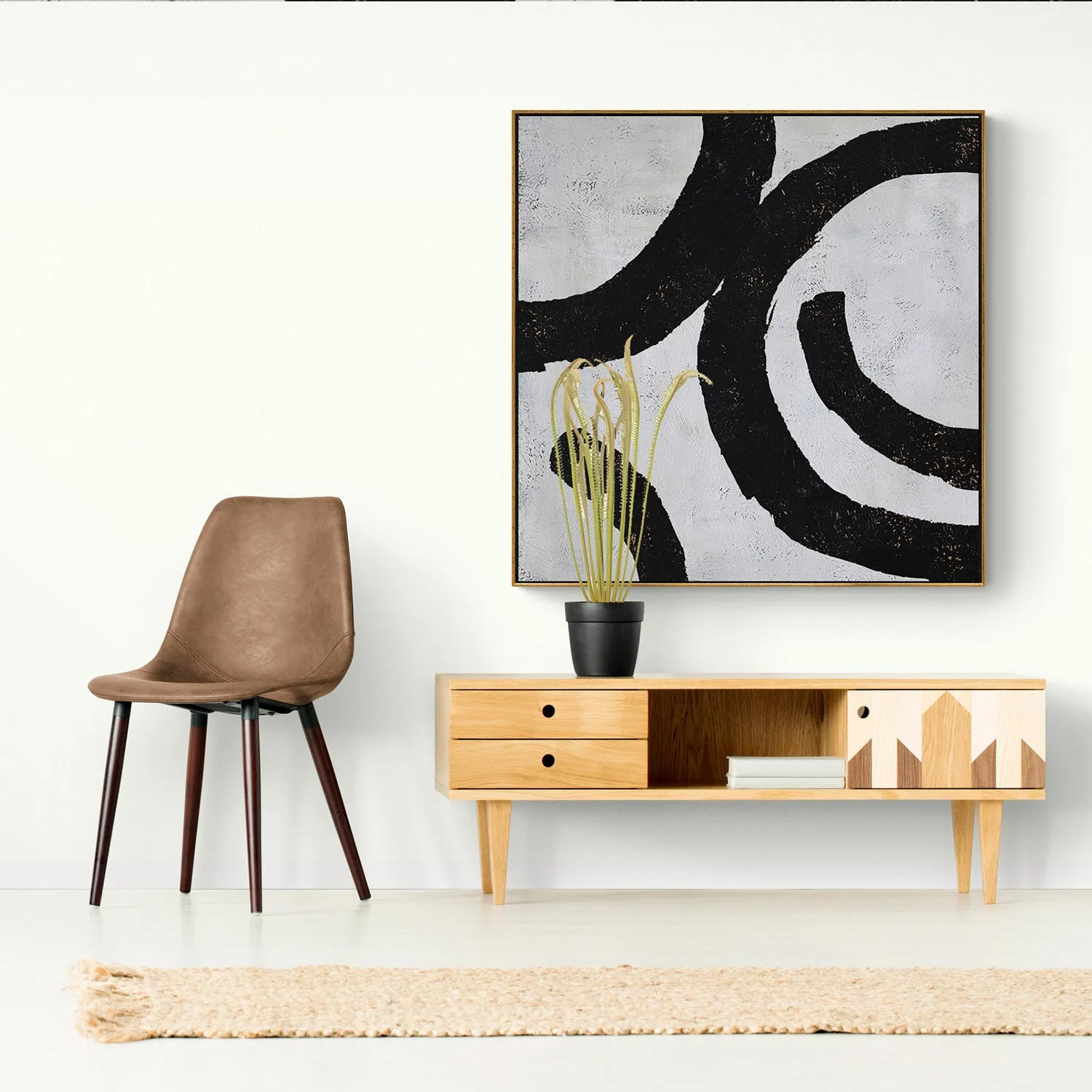 Minimalist Geometric Painting H20S