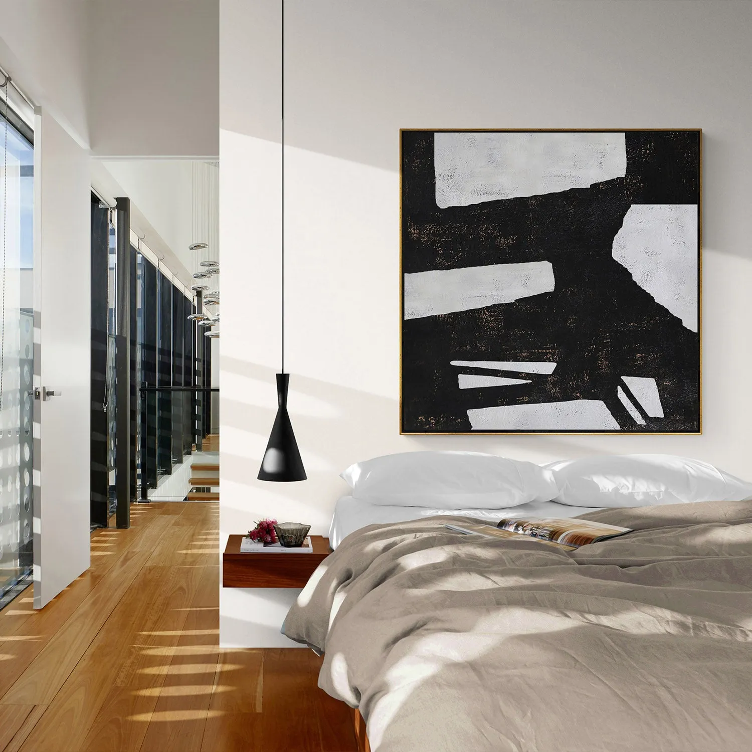 Minimalist Geometric Painting H70S