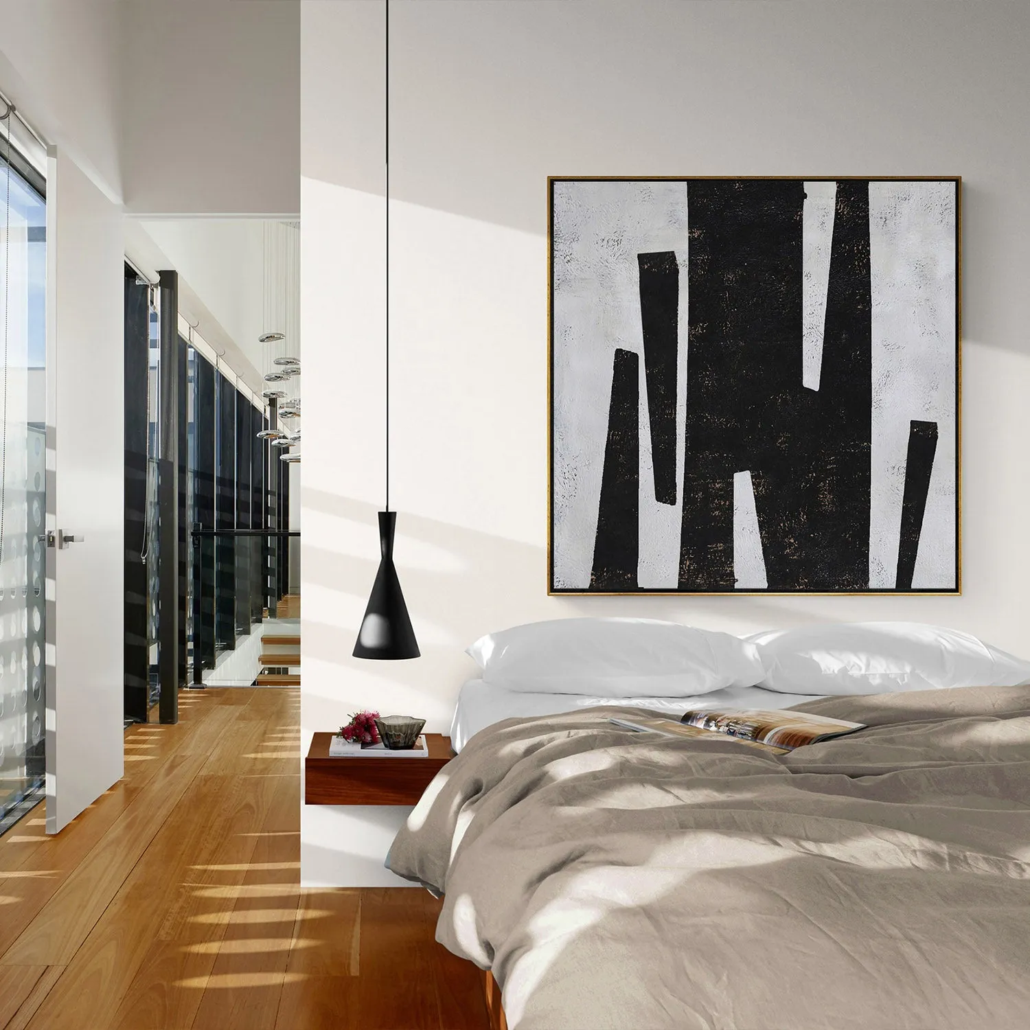 Minimalist Geometric Painting H73S