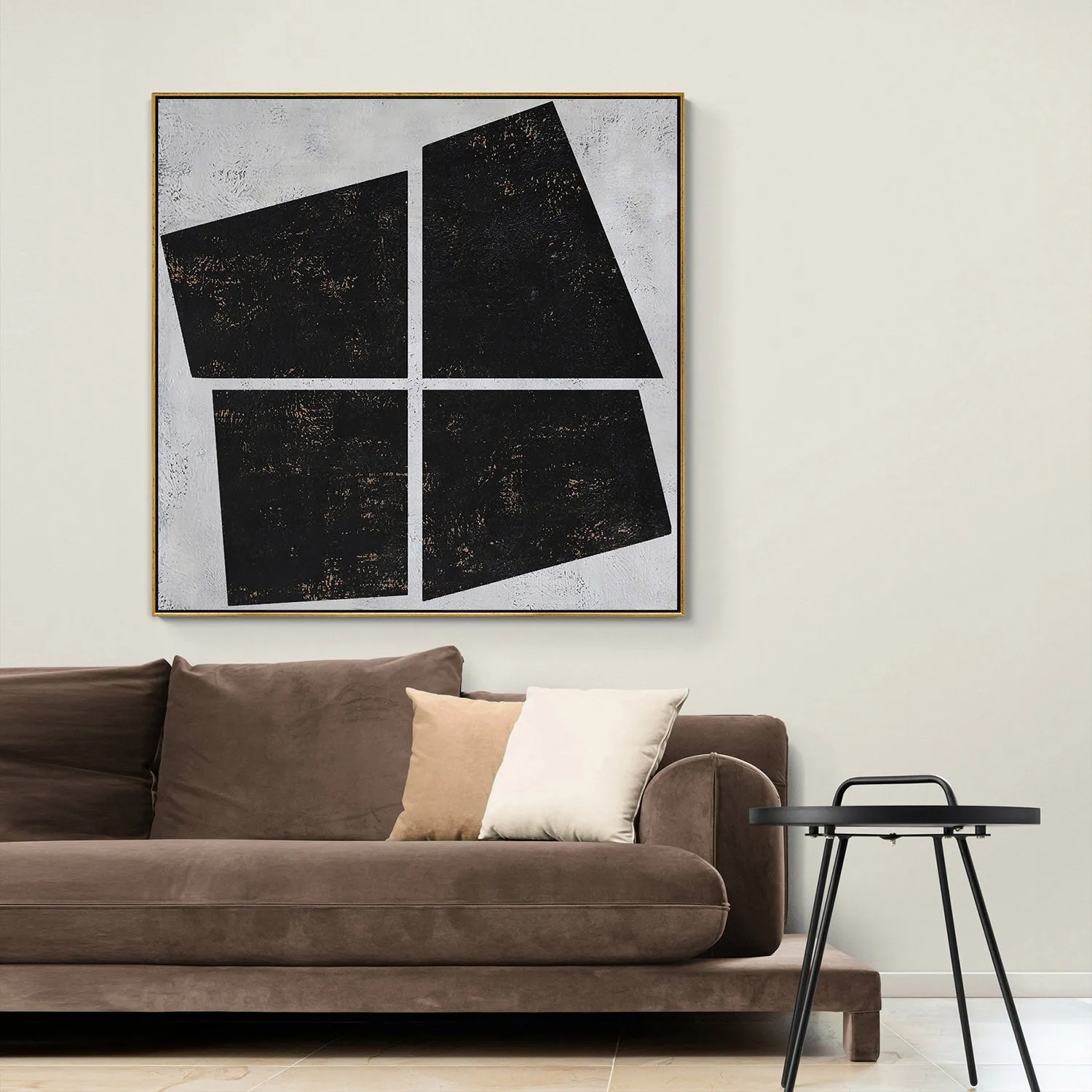Minimalist Geometric Painting H74S