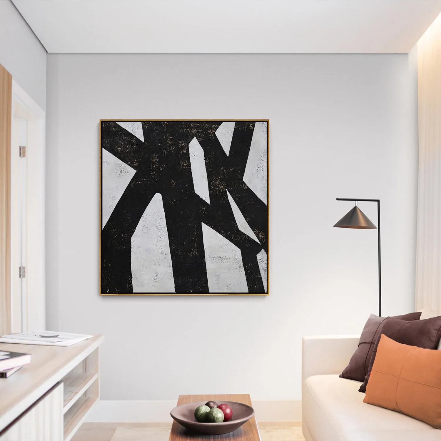 Minimalist Geometric Painting H76S