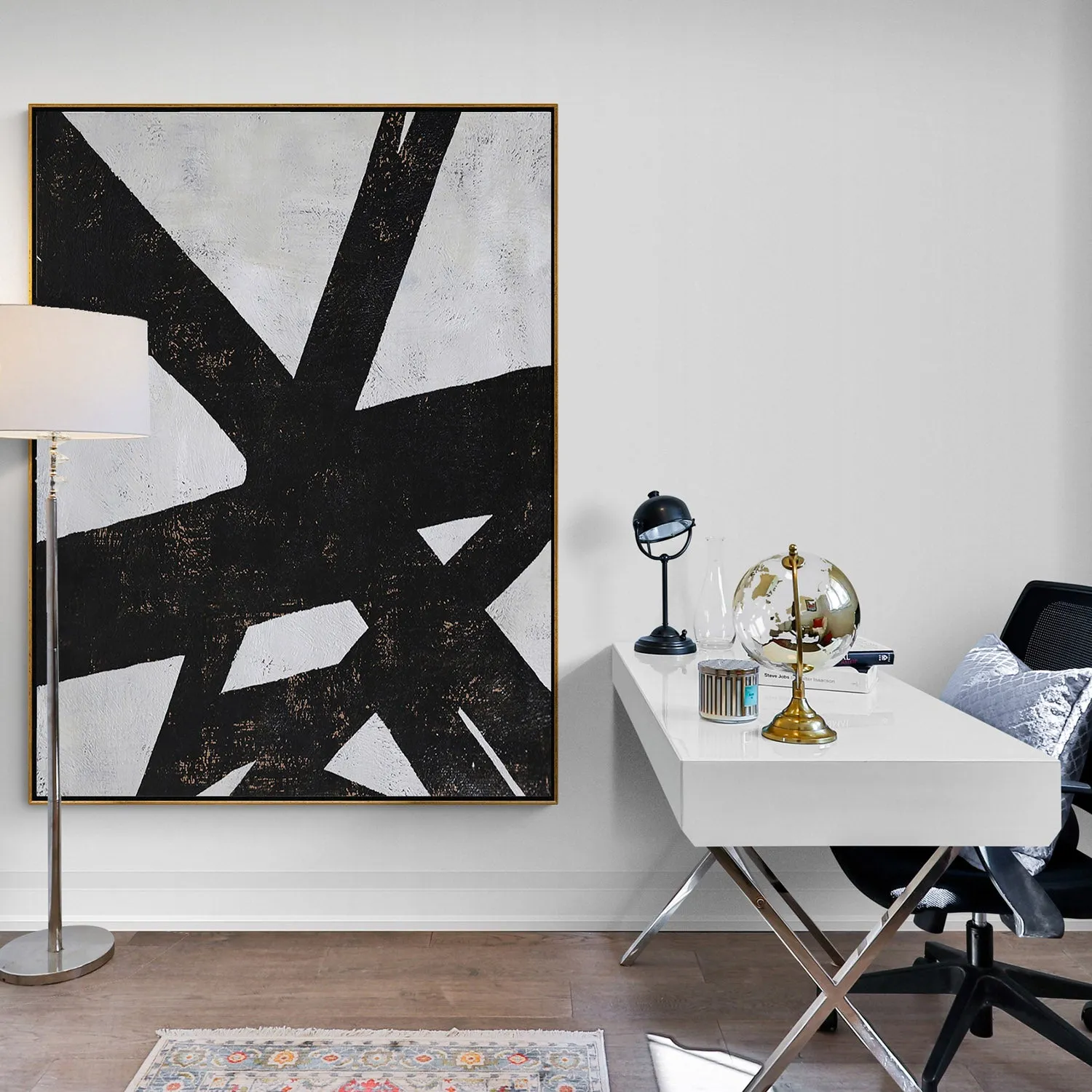 Minimalist Geometric Painting H78V