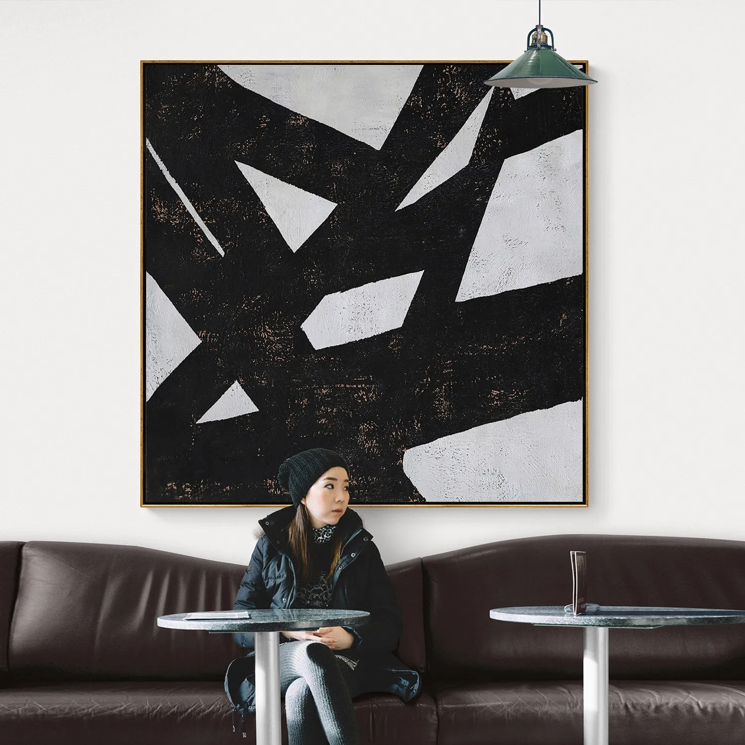 Minimalist Geometric Painting H79S
