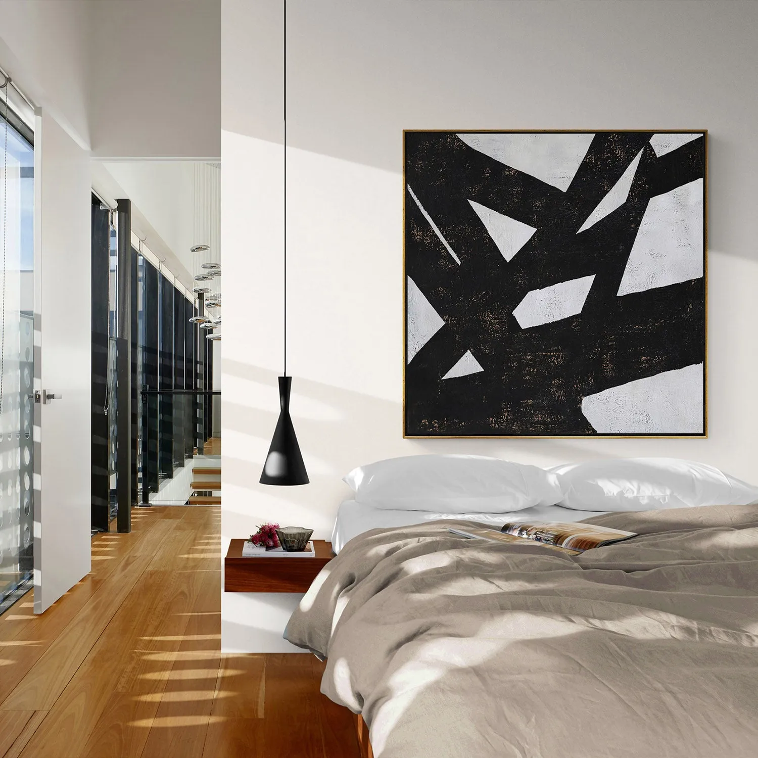 Minimalist Geometric Painting H79S