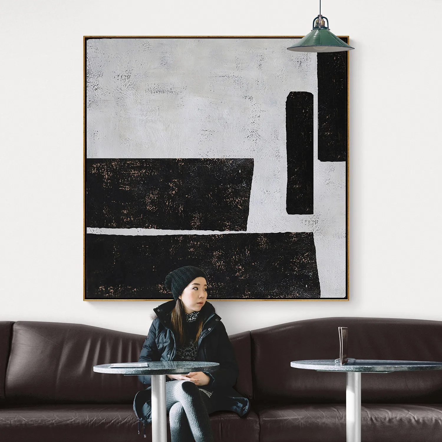 Minimalist Geometric Painting H82S