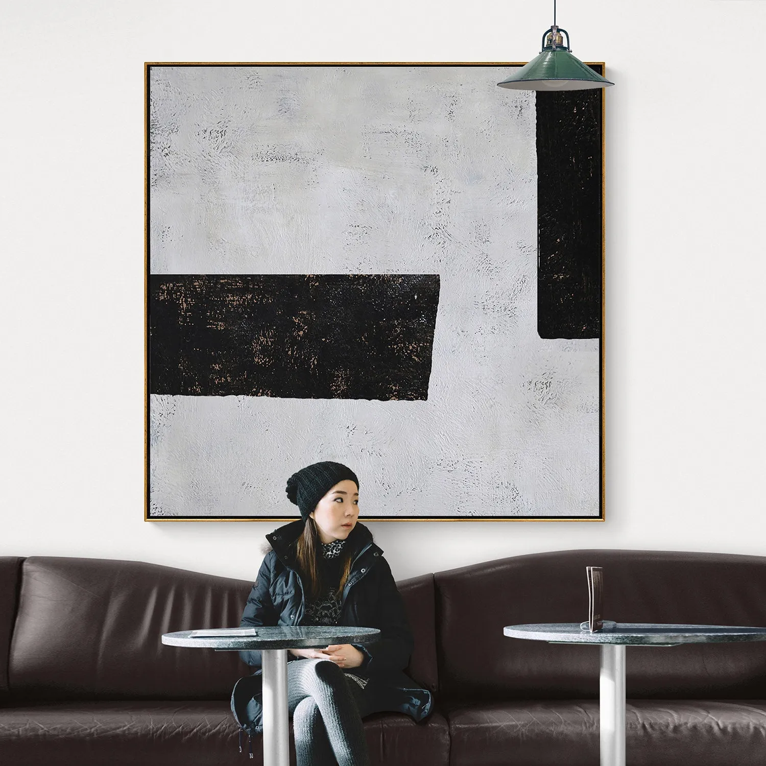 Minimalist Geometric Painting H83S
