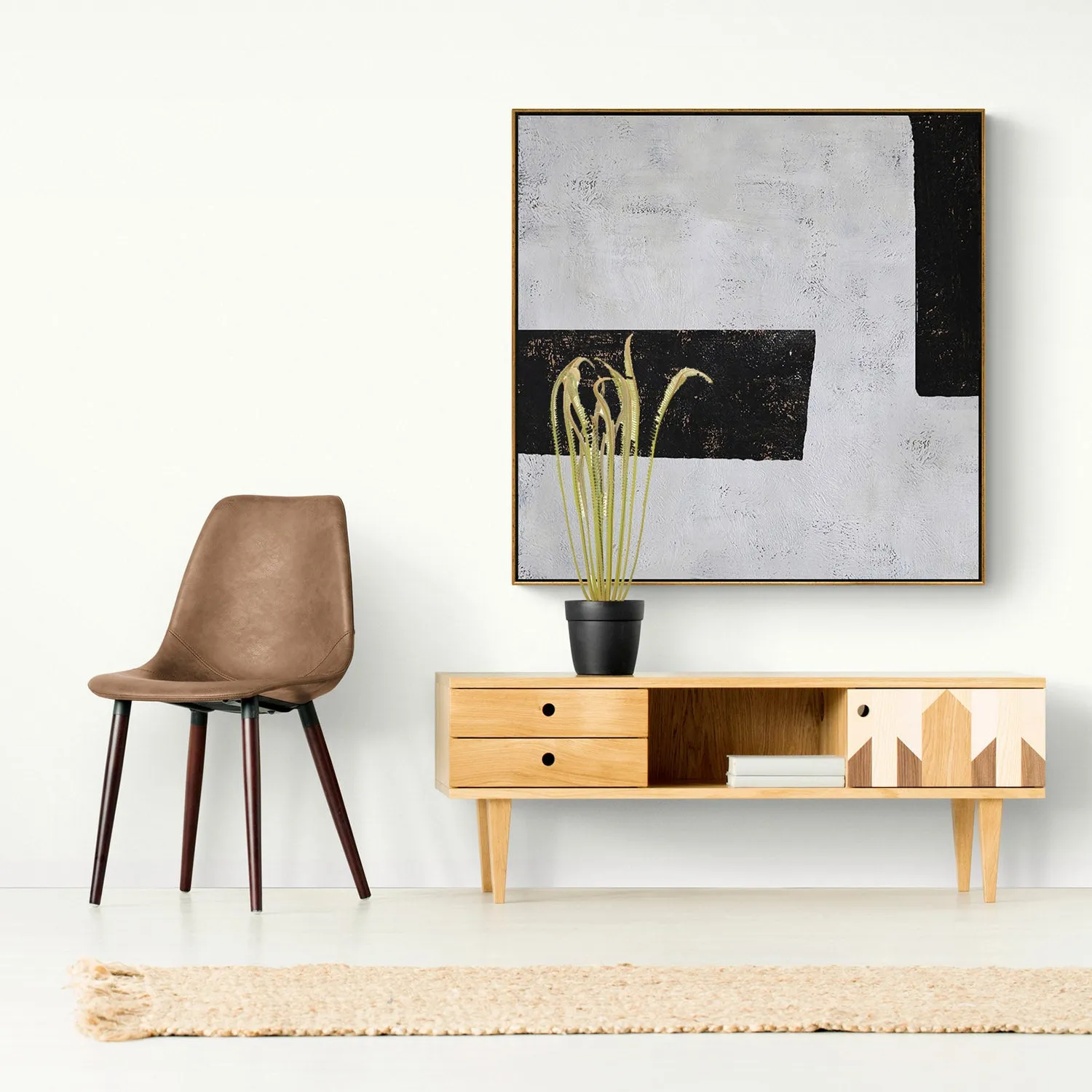 Minimalist Geometric Painting H83S