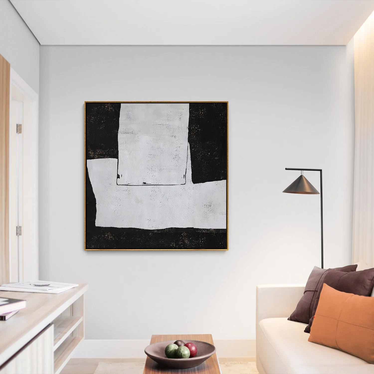 Minimalist Geometric Painting H84S
