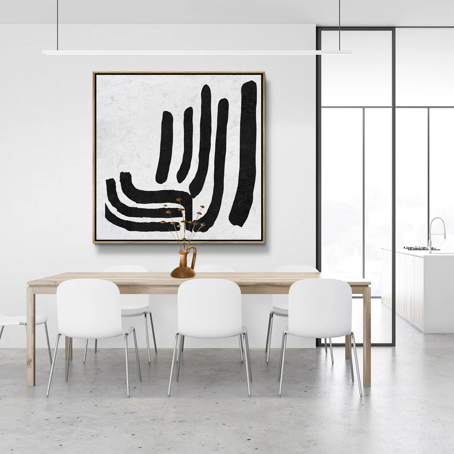 Minimalist Landscape Art J157K