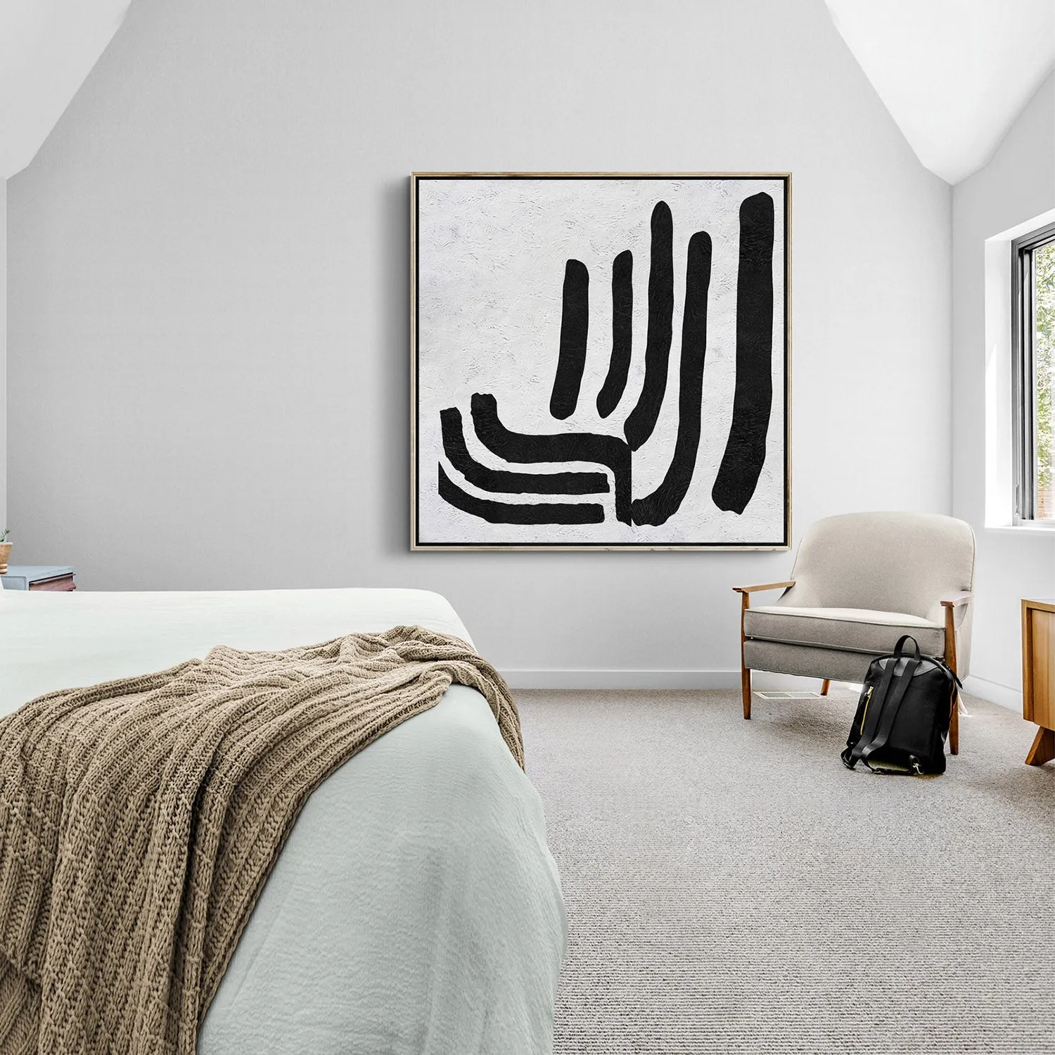 Minimalist Landscape Art J157K