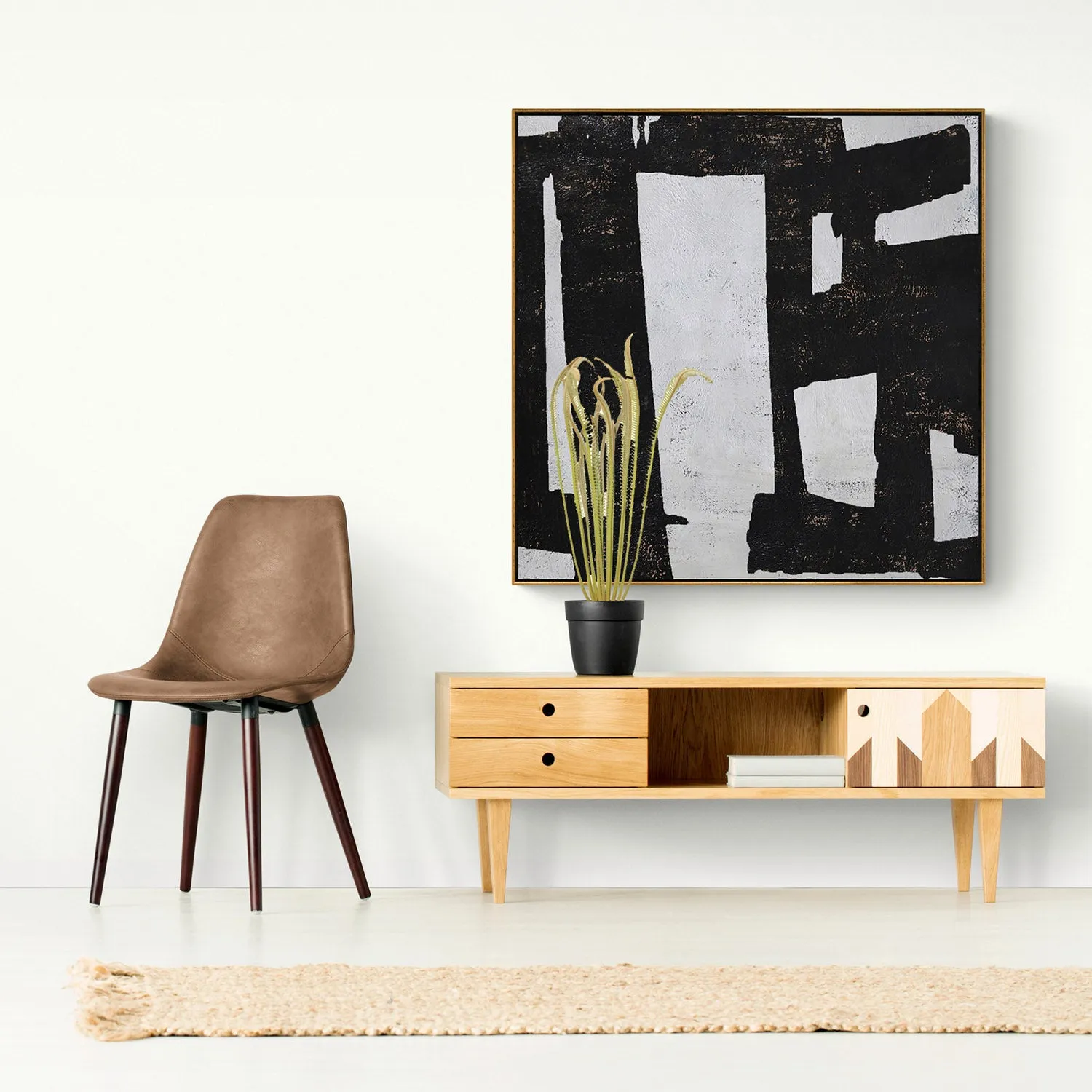 Minimalist Minimalist Abstract Painting H105S