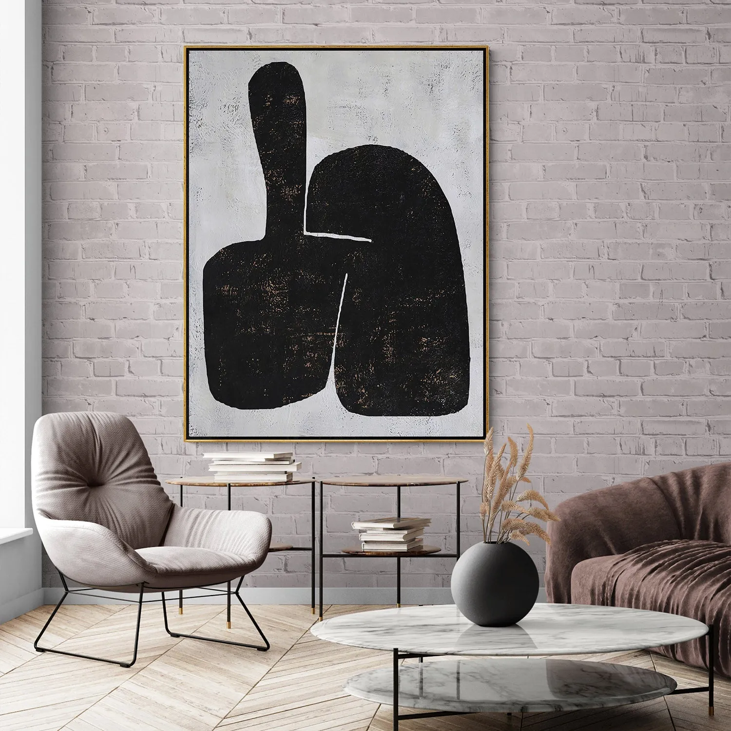 Minimalist Minimalist Abstract Painting H174V