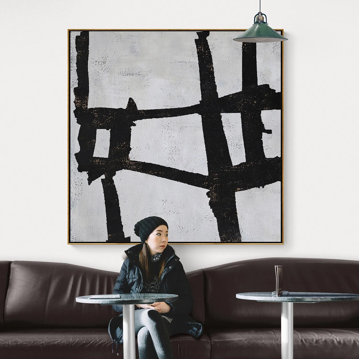 Minimalist Minimalist Abstract Painting H177S