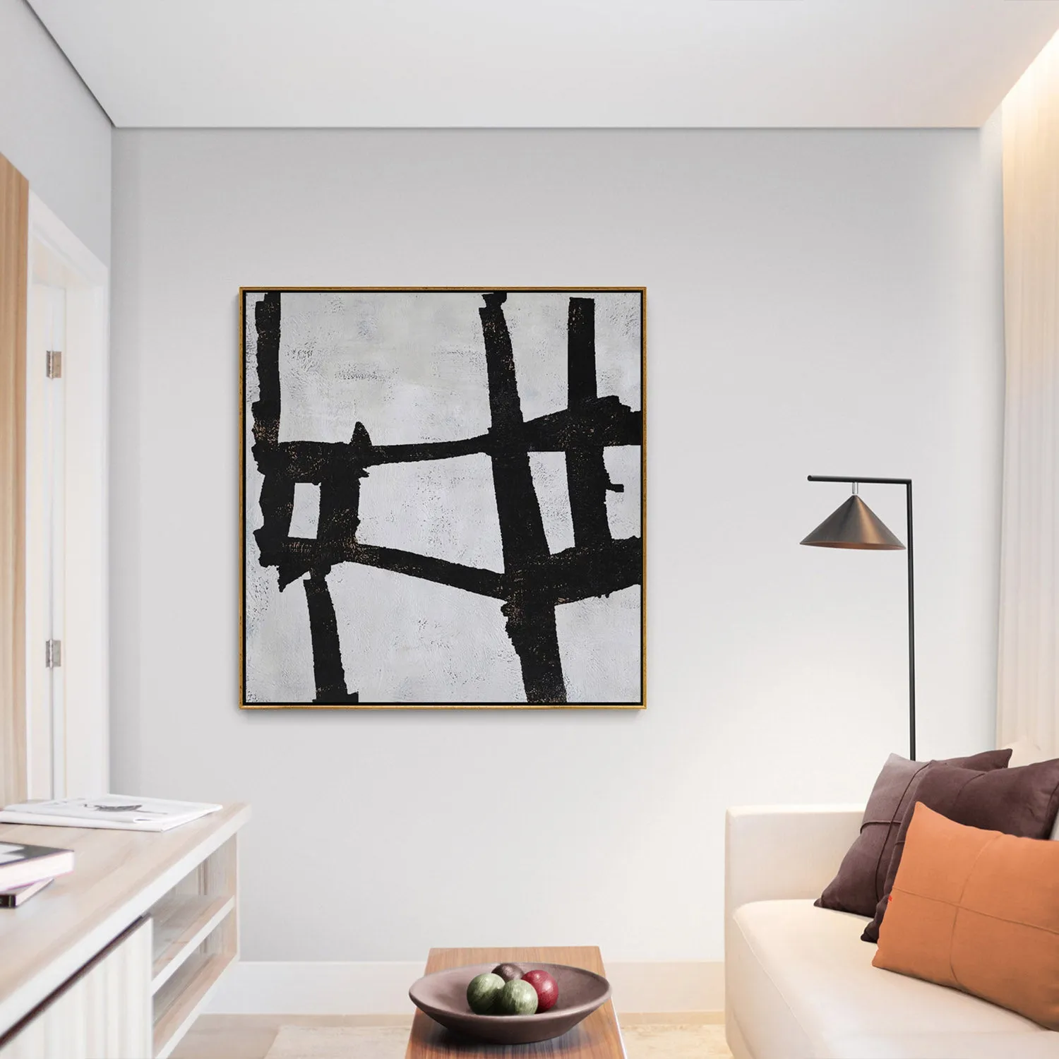 Minimalist Minimalist Abstract Painting H177S