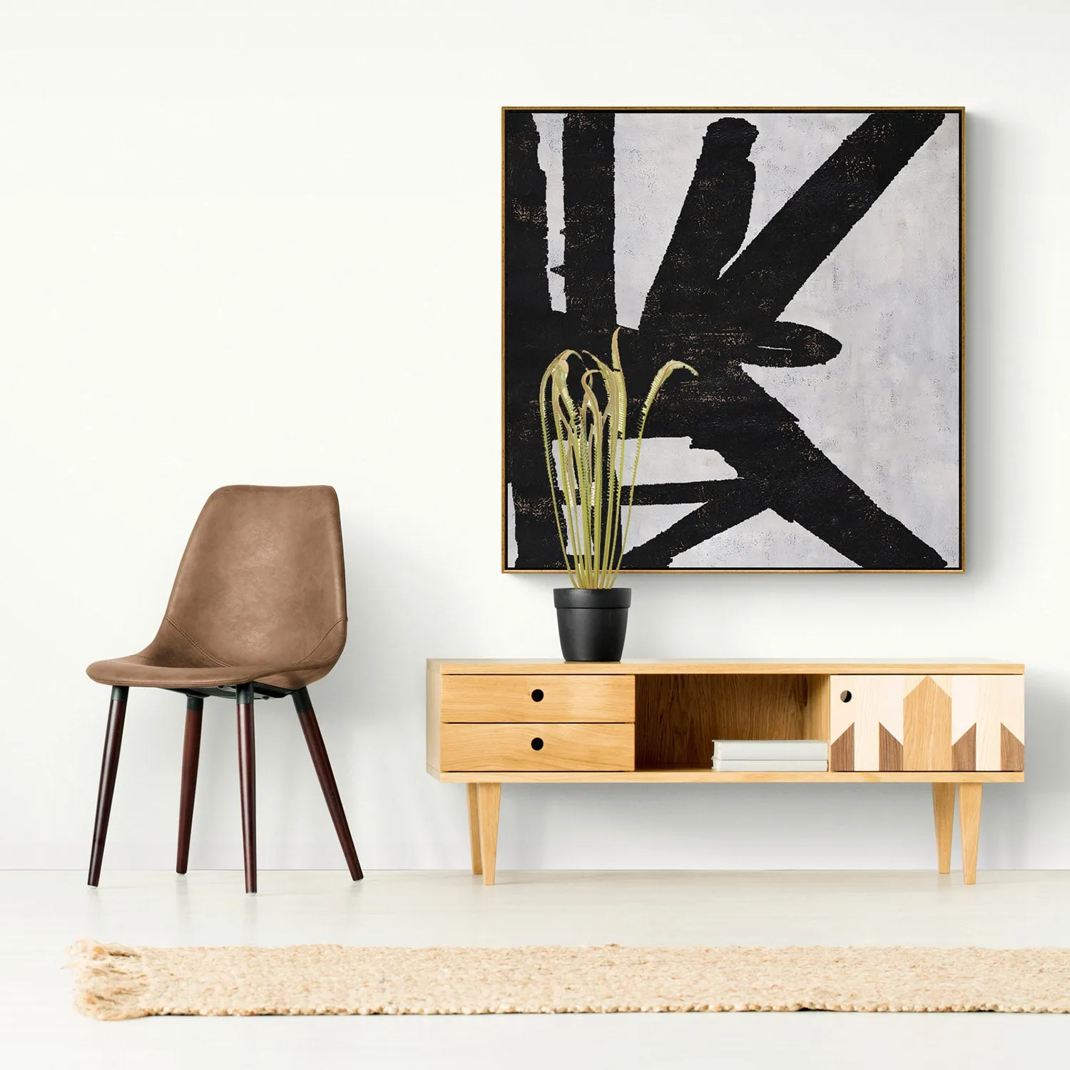 Minimalist Minimalist Abstract Painting H178S
