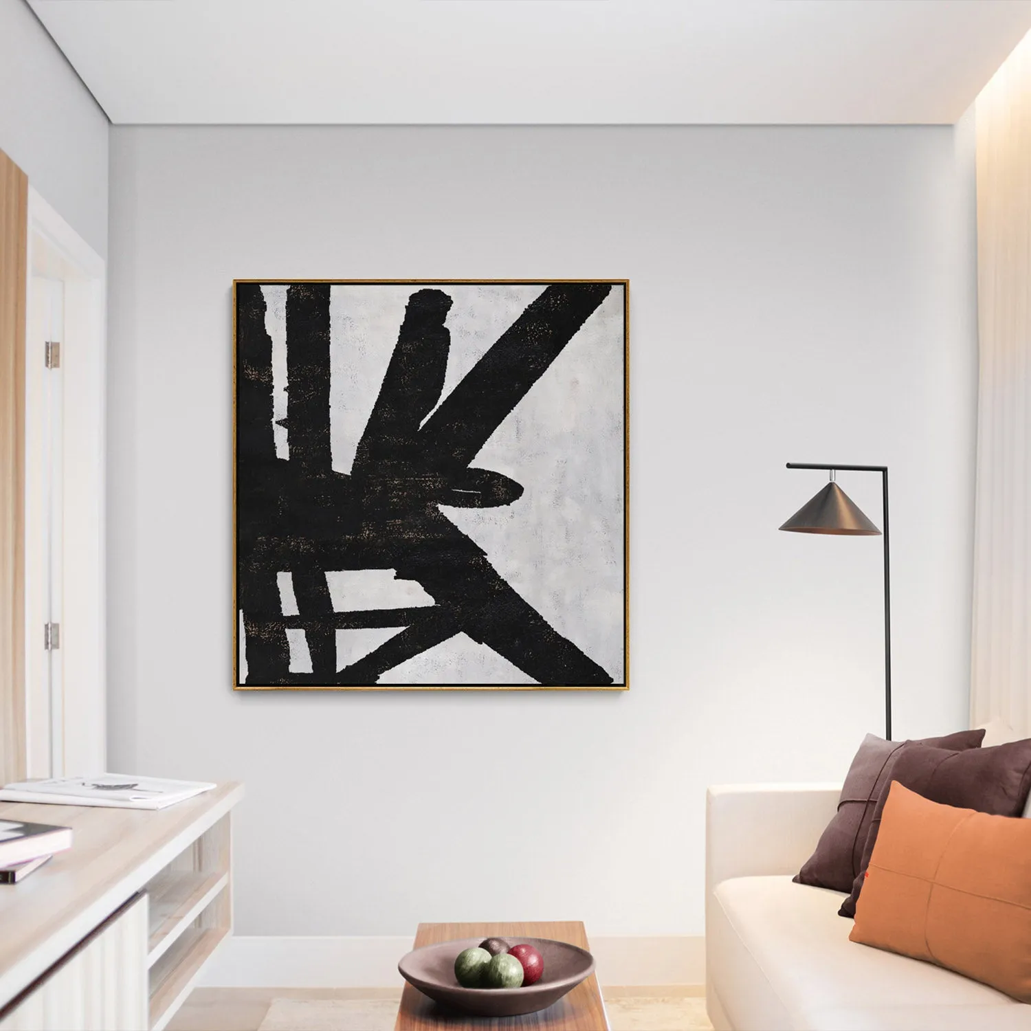 Minimalist Minimalist Abstract Painting H178S