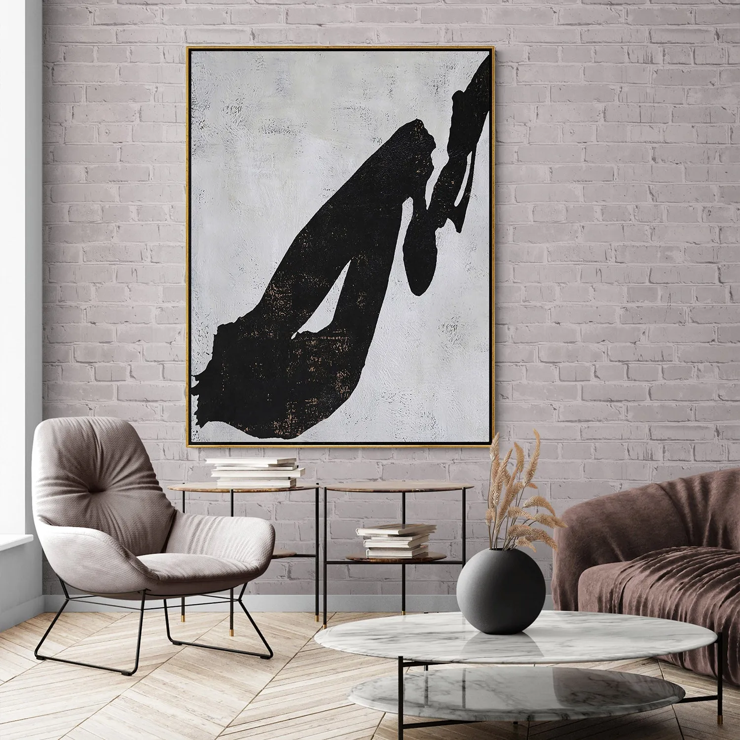 Minimalist Minimalist Abstract Painting H191V