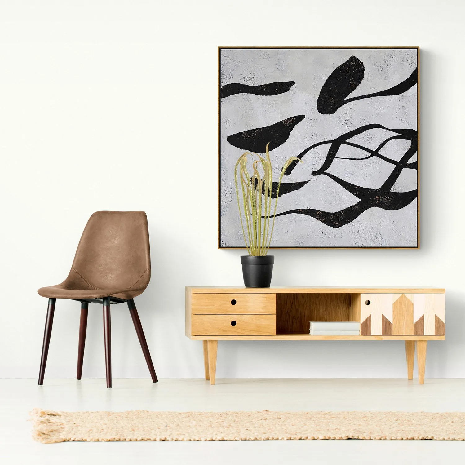 Minimalist Minimalist Abstract Painting H192S
