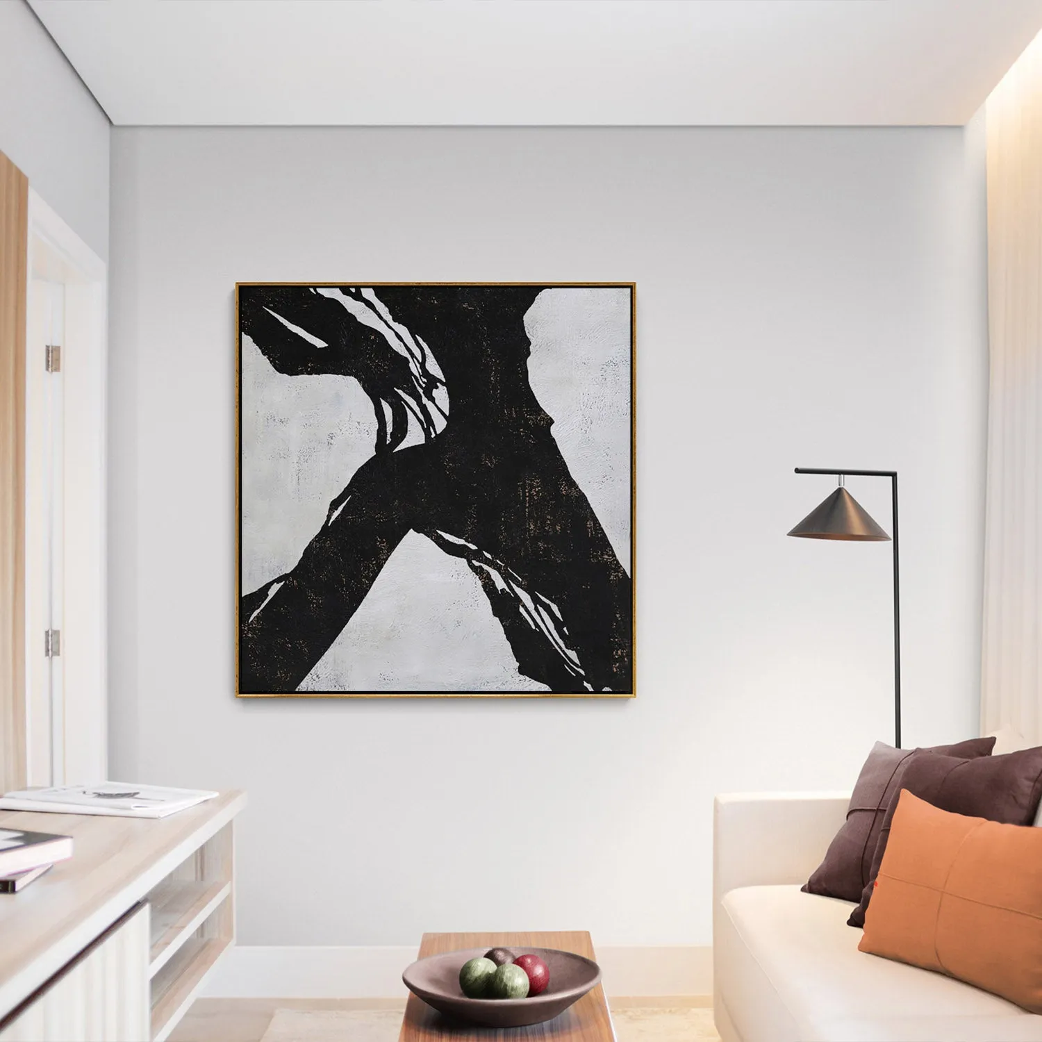Minimalist Minimalist Abstract Painting H194S