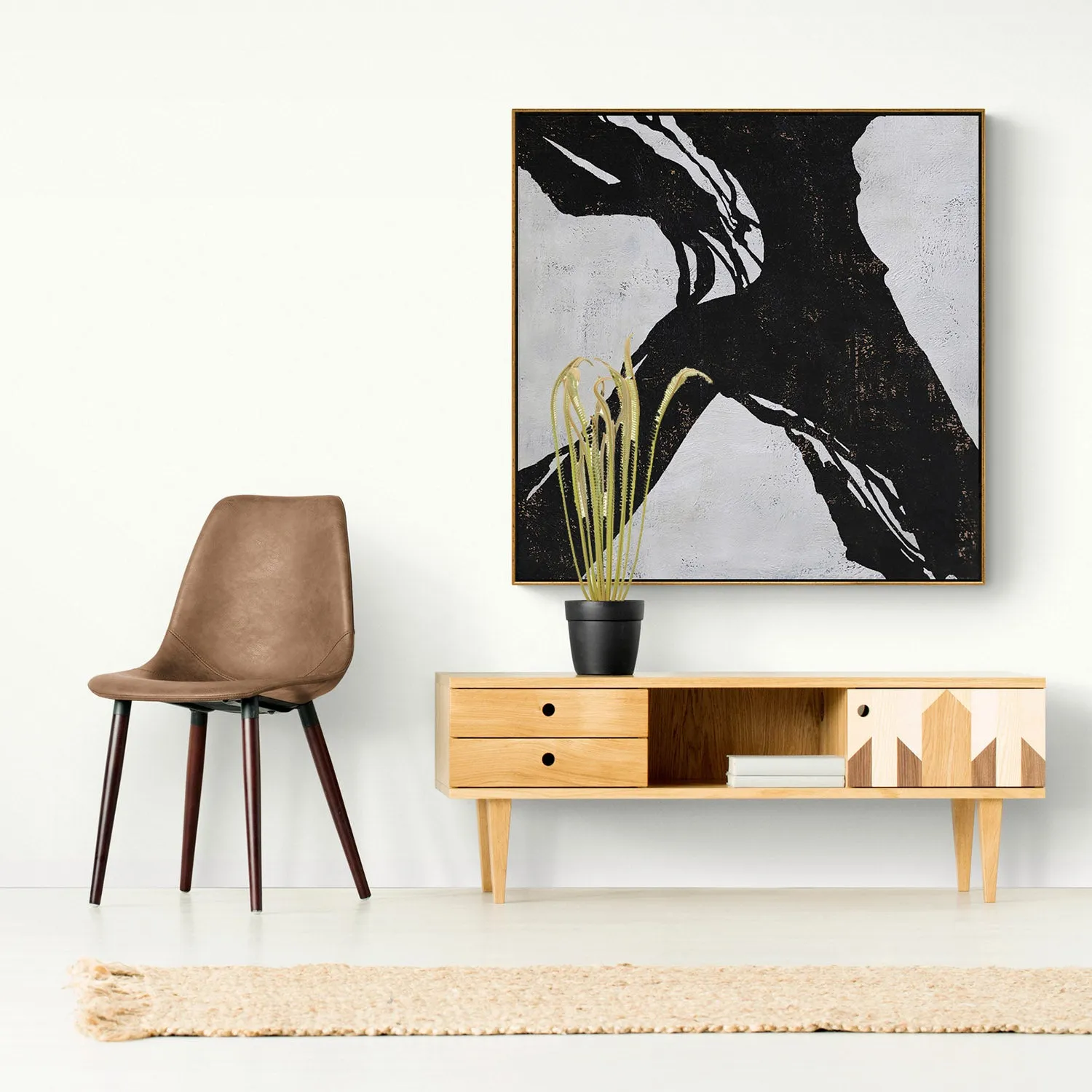 Minimalist Minimalist Abstract Painting H194S
